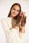 Mink Cut Plush Women's Gloves - 2