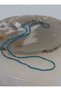 Apatite Stone Thin Natural Stone Necklace 2mm