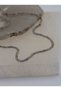 Labradorite Stone Natural Stone Thin Necklace 2 mm - 3