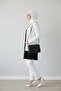 Pleated Sleeveless Black Hijab Shirt Pleated Pleated Tunic Underwear - 3