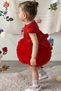 Baby Girl Dress Short Sleeve Tulle Tutu Special Occasion Party Birthday Wedding Princess Girls' Dress - 6