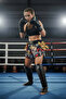 Kick Boks Eldiveni Siyah Gerçek Deri - 7