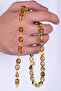 Natural Amber Stone 41 cm Rosary - 2