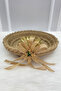 Henna Night Tray, Promise Engagement Wedding Bride Bachelorette Gift Decorative Wicker Weave Jute - 2