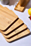 Set of 4 Bamboo Cutting Boards – Hygienic, Durable and Stylish with Stand - 2
