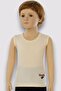 Children's Wool Thermal Undershirt - Sweat-Absorbent Sleeveless, Breathable, Thermal and Natural Cashmere - 2