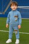 Seasonal Double Baby and Children's Suit, Zipper Tracksuit Suit
