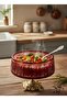 Crystal Cutting Decor 24 cm Bowl - 3