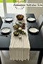 Bohemian Table Runner Tablecloth Modern Home Decor Wedding Engagement Special Occasion Tablecloth Dowry Set 100% Cotton - 7