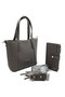 Justpolo Women's 4 Compartment Bag Wallet Set