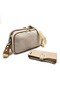 justpolo women's lacoste 5 compartments shoulder bag and wallet combo - 7