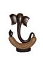 Eternal Modern Lord Ganesha Decorative Statue | Premium Polyresin Ganesh Showpiece for Home Décor | Spiritual Table Accent | 40 x 11.5 x 28 CM - 2