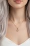 Star and Planet Model Stainless Steel Gold Yellow Women's Necklace - 2
