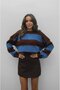 Brown High-Waist Skirt Shorts Kiera - 3