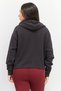 Women Sportswear Fit Brand Logo Training Hoody, Black - 3