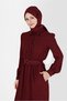 Beli̇ Kuşakli Gömlek Yakka Elbi̇se 42268-1