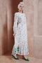 Belted Linen Textured Dress 44633 - 2