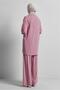 Shirt Collar Pants Suit 44797 - 4