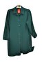 Crepe Crystal Stone Detailed Tunic Plus Size Tunic Shirt