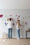Watercolor Flowers Mega Set Giant Wall Sticker - 5