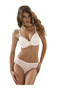 Women's Unpadded Lace Up Bra and Panty Set - 3