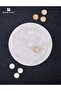 Marble Tic Tac Toe 10" Inches White and Coral | Brain Teaser Game | Handcrafted | Stylish Decor - 7