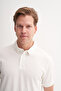 Polo Neck Regular Fit Knitted Patterned T-Shirt - 2