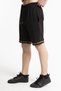 Men's Regular Fit Black Pocket Lace Detailed Shorts - 3