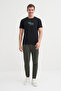 Slim Fit Crew Neck Cotton Printed T-Shirt - 3