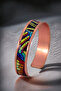 Women's Copper Bracelet Ring Set - Nadia Model Special Edition Metal Box Zeolite Sand - 2