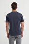 Slim Fit Crew Neck Cotton Plain T-Shirt - 2