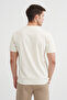 Regular Fit Cotton Crew Neck Printed T-Shirt - 3