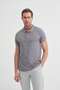 Polo Neck Slim Fit Pique Plain Cotton T-Shirt