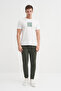 Slim Fit Crew Neck Cotton Printed T-Shirt - 3