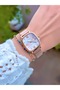 Steel Cord Roman Numbers Women's Wristwatch 3 Atm Waterproof with 2 Years Warranty - 5