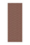 Moren Desen Shine Line Shawl Plum-Salmon - 6