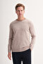 Premium Slim Fit Viscose Blended Crew Neck Sweater 33220 - 2