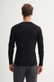 Ribbed Textured 100% Cotton Slim Fit Sweatshirt - 3