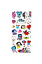 ملصق دفتر ملاحظات منقوش، ملصق مخطط (limyl-021) - 17X9 سم - Kpop BT21 BTS