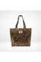 LÉO Tote Leopar Çanta - 4