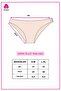 Women's 3-Piece Cotton Ribbed Panties - 5