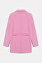 Pink Belted Jacket - 5