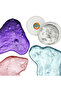 Slime Enjoy Metallic Game Gel Colorful Enjoy Polymer Slime Educational Game Set - 5 Pieces - 5