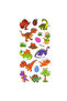 Sticker Embossed Stiker Notebook, Planner Label (lrf-001) - 17X9 cm - Dinosaur, Baby Dinosaur - 2