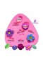 9 Miniature Mini Flower Leaf Silicone Mold in One Mold K-395, Scented Stone Soap Plaster Candle Mold