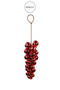 Christmas Ornament Disco Ball Grape Pendant Lamp Red 45 cm - 2