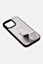 iPhone 16 Pro Max Morphix Cuero Grip Stand Protective Case, Grey - 3