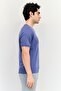 Men Fitted Fit Short Sleeve Outdoor T-Shirts, Slate Blue - 4