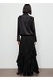 Satin draped shirt - 4