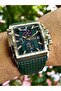 8309 Green Steel Men's Wristwatch